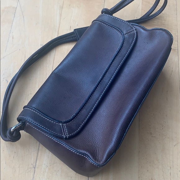 Fossil Handbags - FOSSIL Brown Leather Shoulder Purse